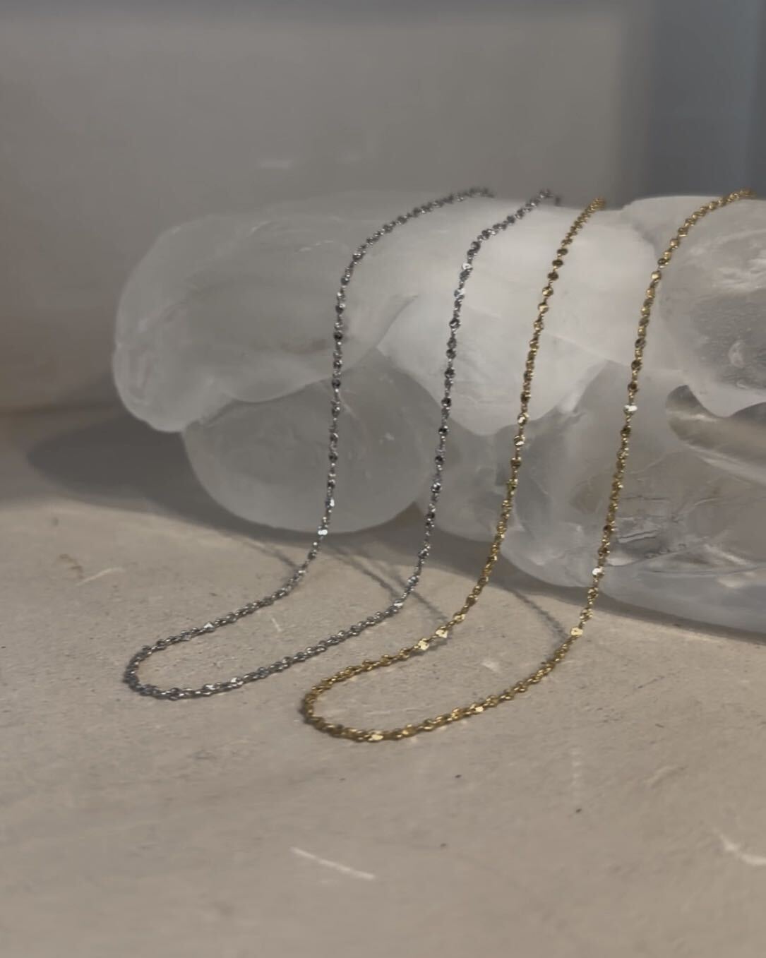Lumi Chain Necklace ゴールド・シルバー