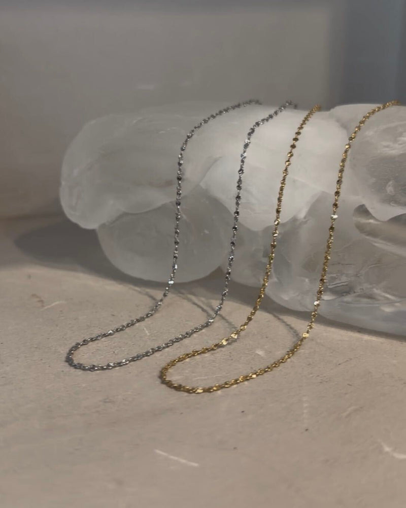 Lumi Chain Necklace ゴールド・シルバー