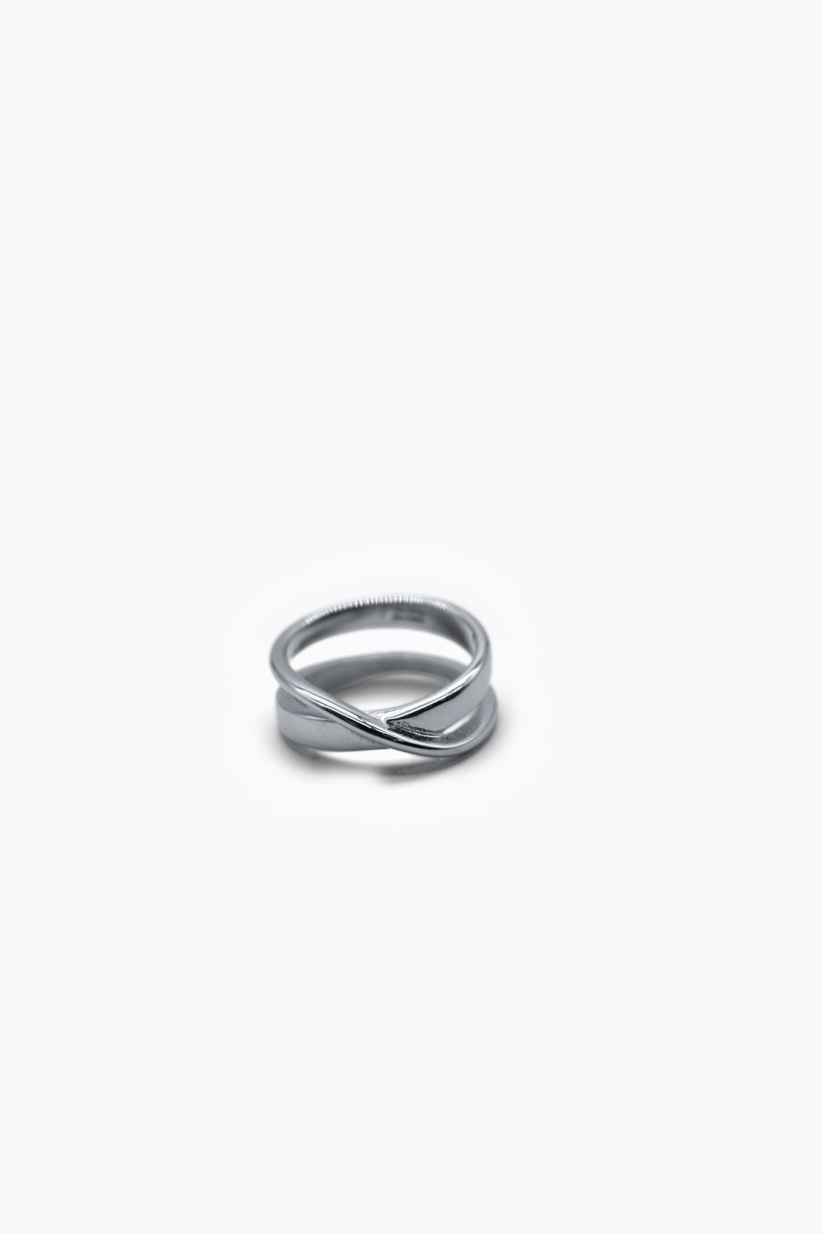 Twist Line Pinky Ring シルバー